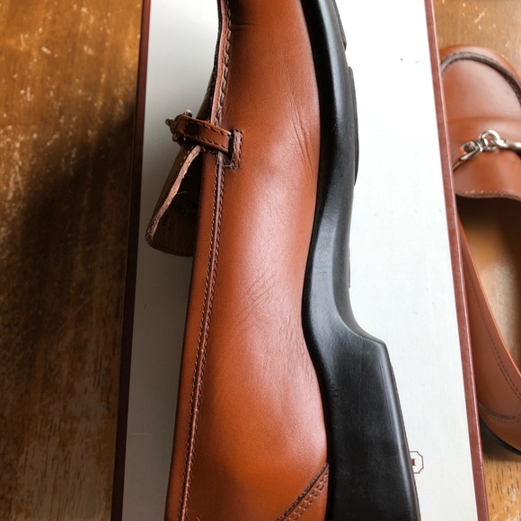 COACH CHERI Loafer Cognac, Size 7 - Picture 6 of 16